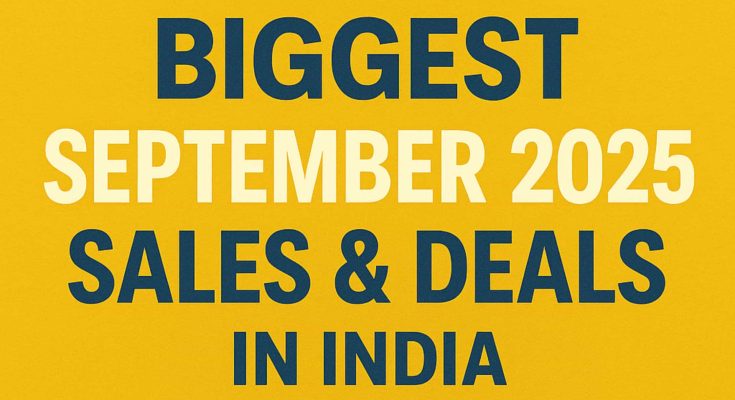 Biggest September 2025 Sales