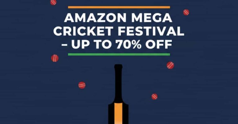 Amazon Sale 2026: Mega Cricket Festival Offers Up to 70% Off